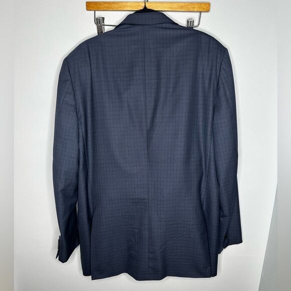 Ermenegildo Zegna Trofeo 600 Mila Suit 54L - US 44L Luxury Italy Wool Silk Blend - Picture 2 of 10